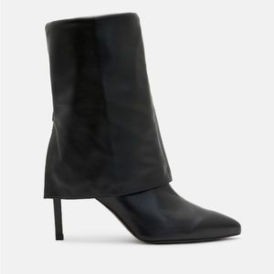 COPY - All saints Odyssey Knee High Folding Leather Boots